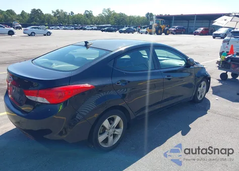 2013 Hyundai Elantra Gls from USA, damaged, VIN 5NPDH4AEXDH228494